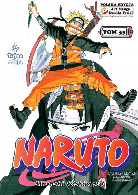 NARUTO #33 - MANGA - NOWY