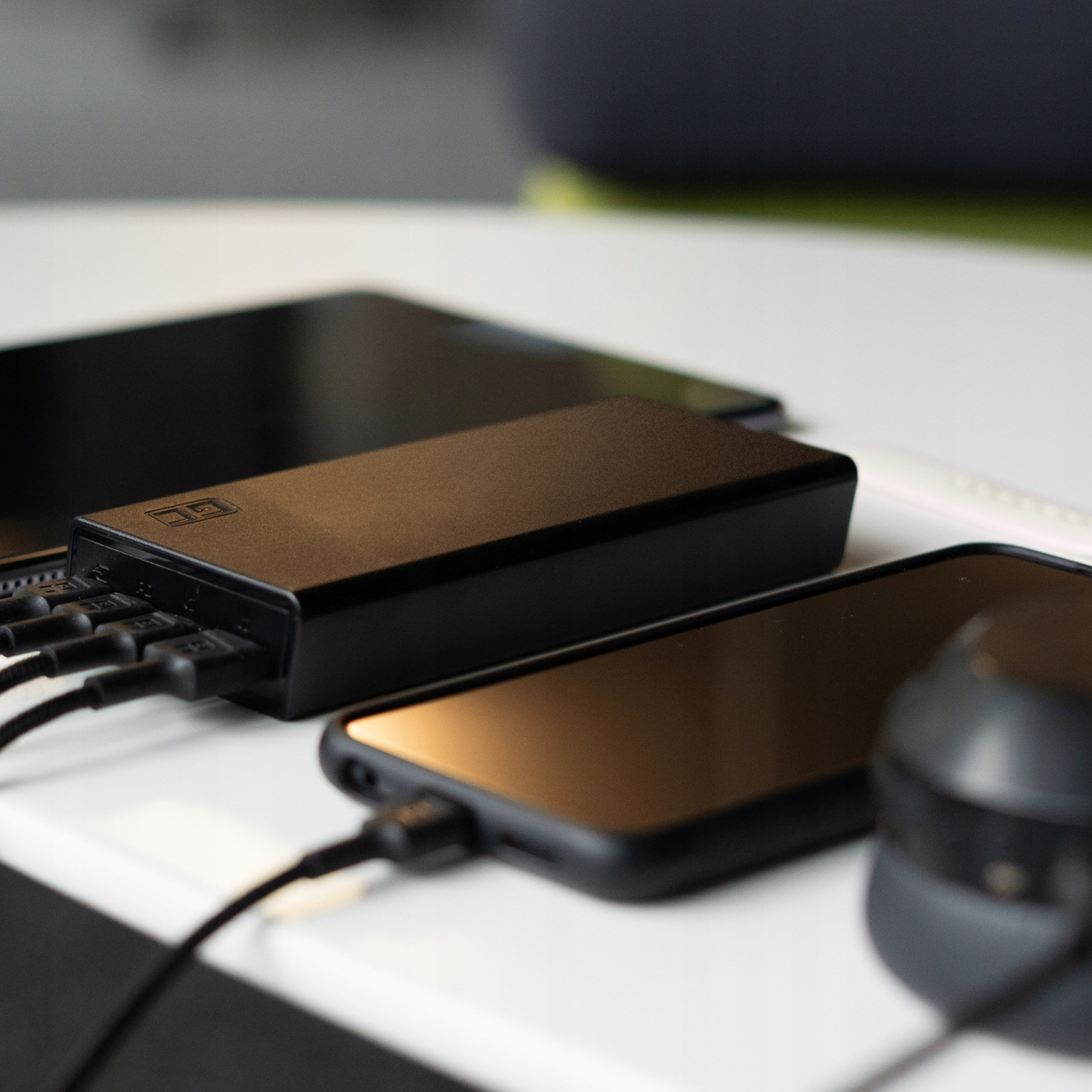 Green Cell PowerPlay20s Powerbank 20000mAh 22.5W 3x USB-C PD USB-A QC 3.0 Kolor czarny