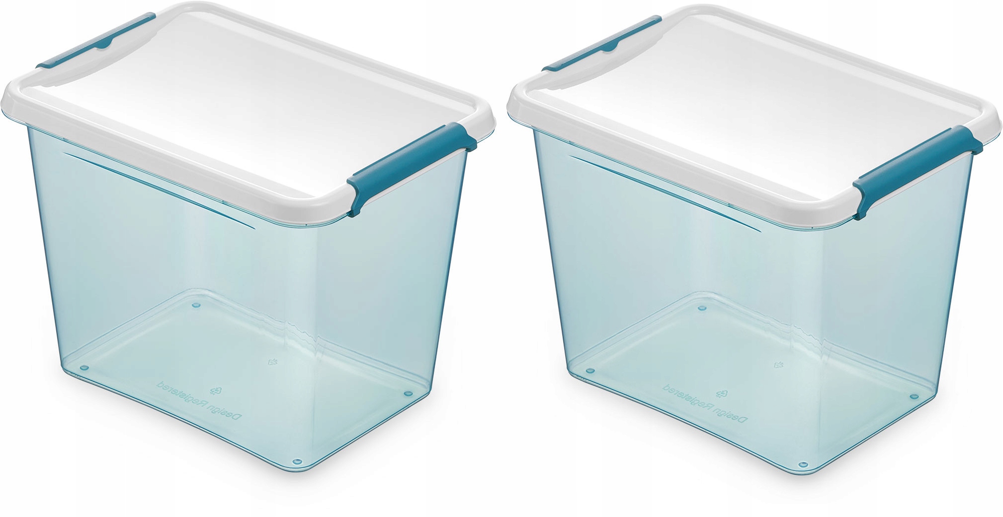 

Zestaw 2 pojemników 2,5L żywność pudełka mrożenie