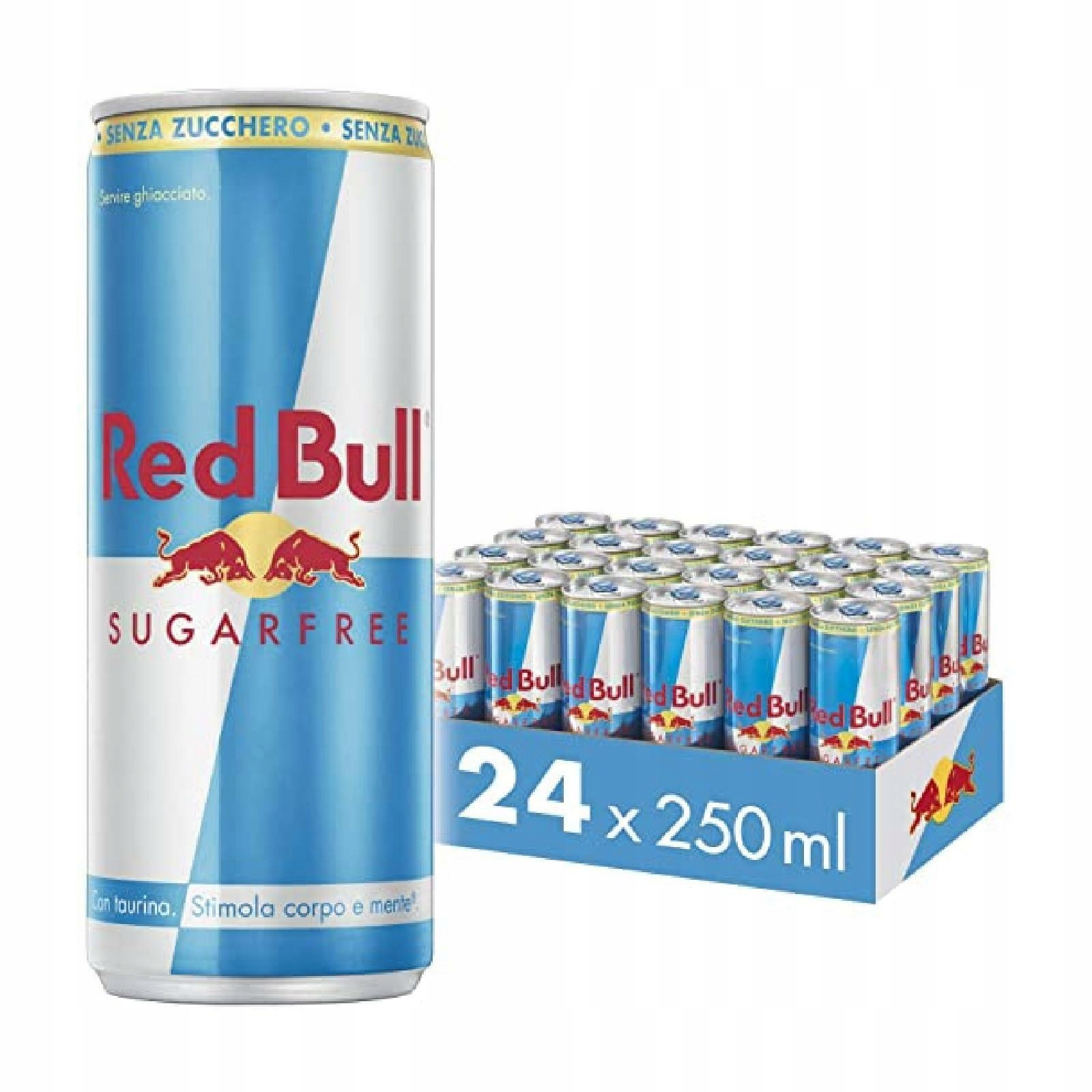 24 x Red Bull Napój energetyczny bez cukru 250 ml