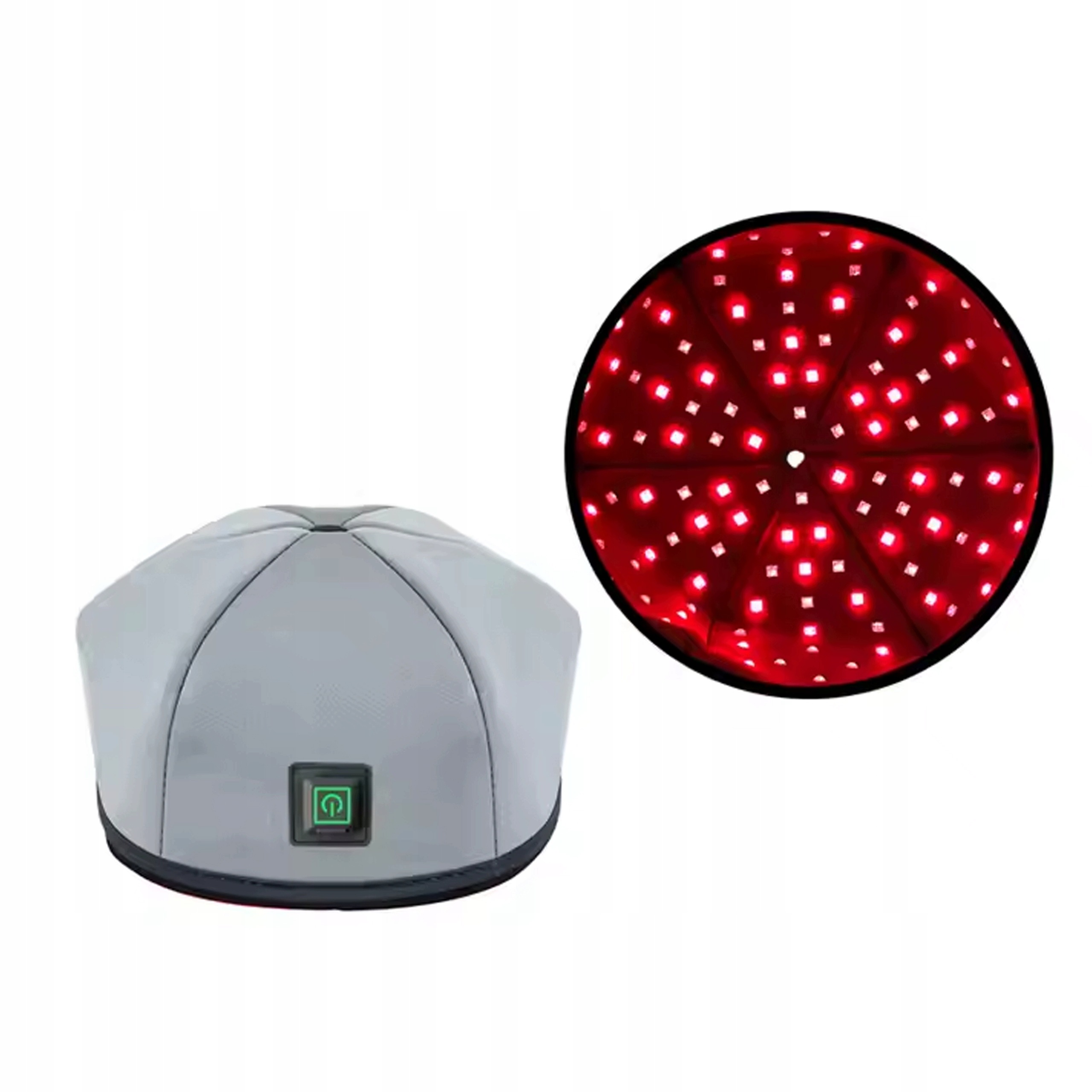 Led Čepice Pro Růst Vlasů Terapie Červeným Světlem 660–830 Nm Alopecie