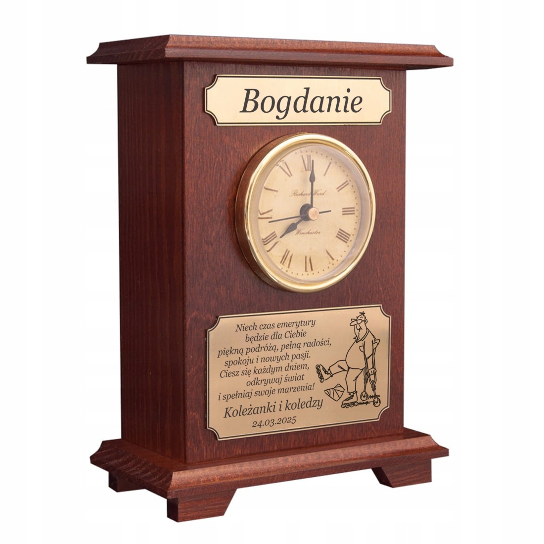 Pamiątka Nagroda Statuetka Dla Emeryta Emerytki Na Emeryturę