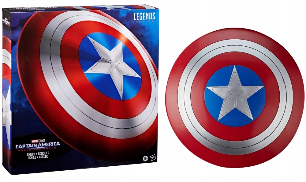 Marvel Legends Tarcza Kapitán Amerika Captain America Brave New World F0764