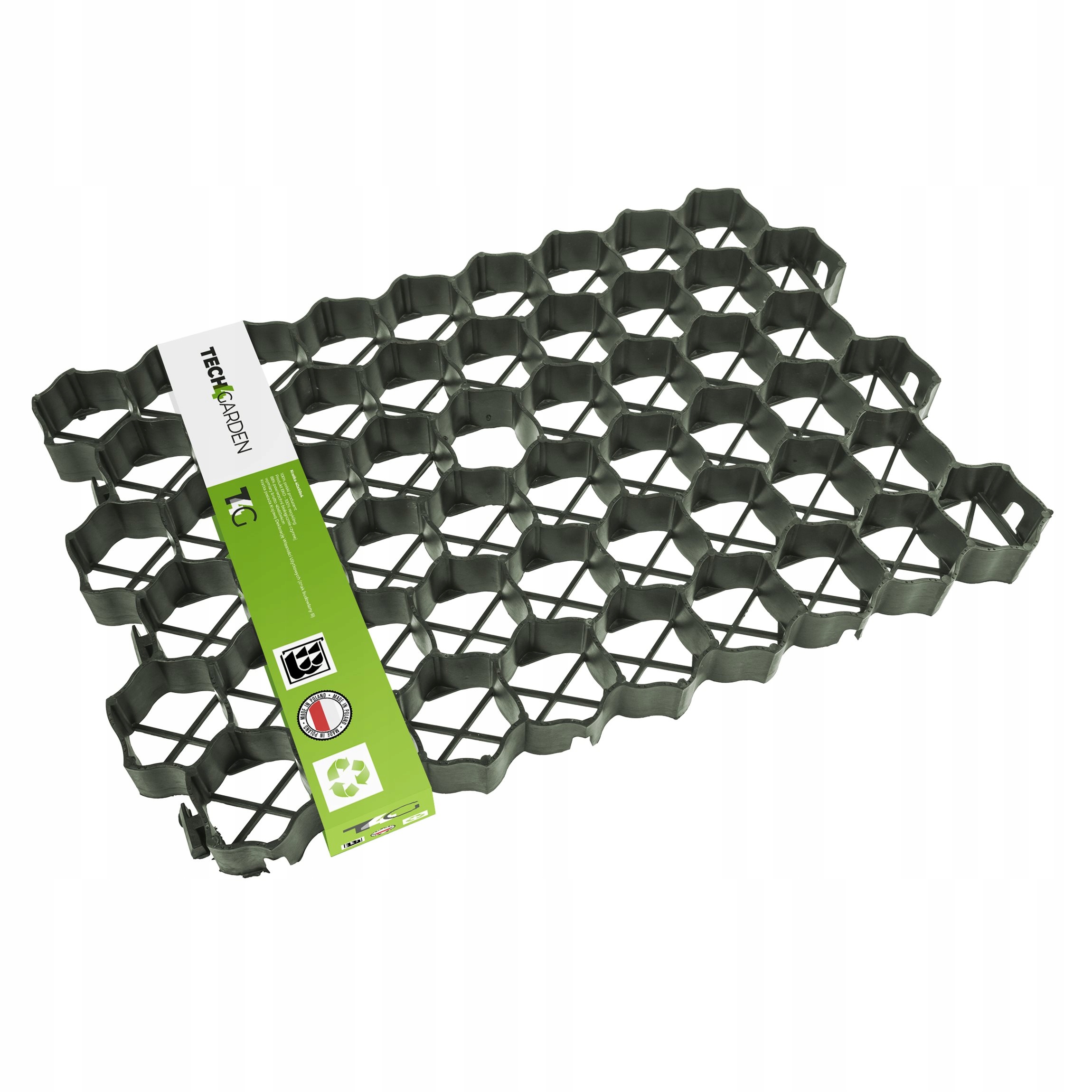 

Kratka trawnikowa parkingowa 600x400x30mm Zielona
