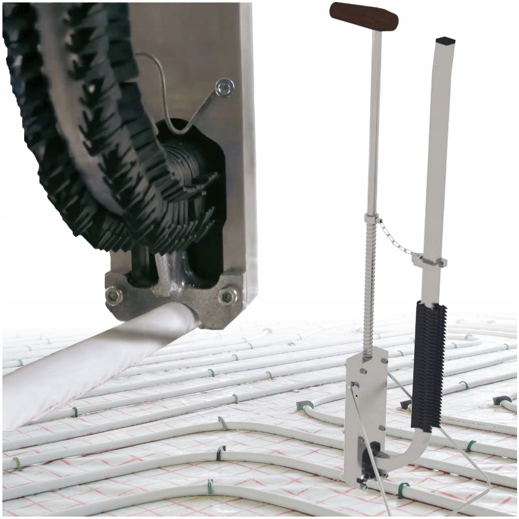 TAKER TACKER DO PODŁOGÓWKI RUR PEX - lepszy od Capricorn - Stal + Aluminium