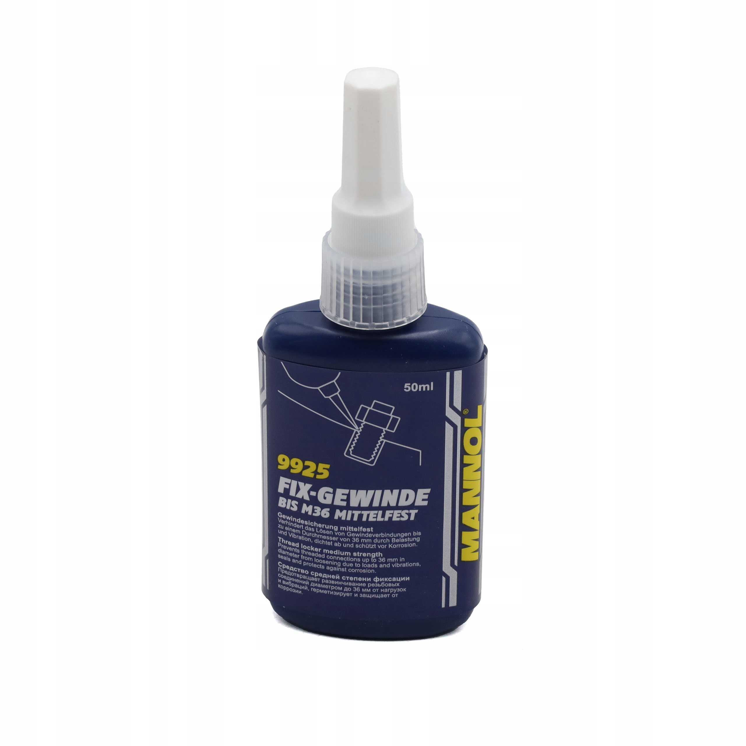 

Klej do Gwintów Mannol Fix-Gewinde Średni 50ml