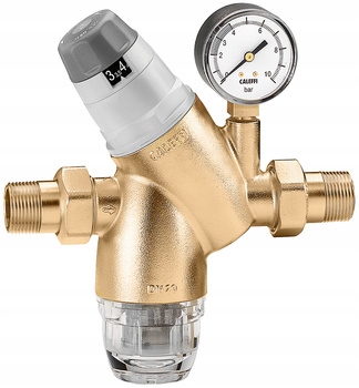 Caleffi Reduktor Tlaku S Vymeniteľnou Náplňou S Manometrom 1"