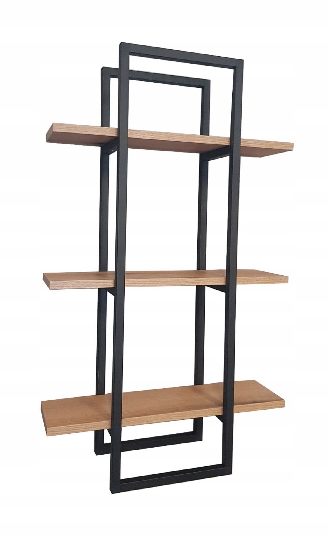 

Półka RAMY-3 Loft industrialna 60x20x100 dąb opcje