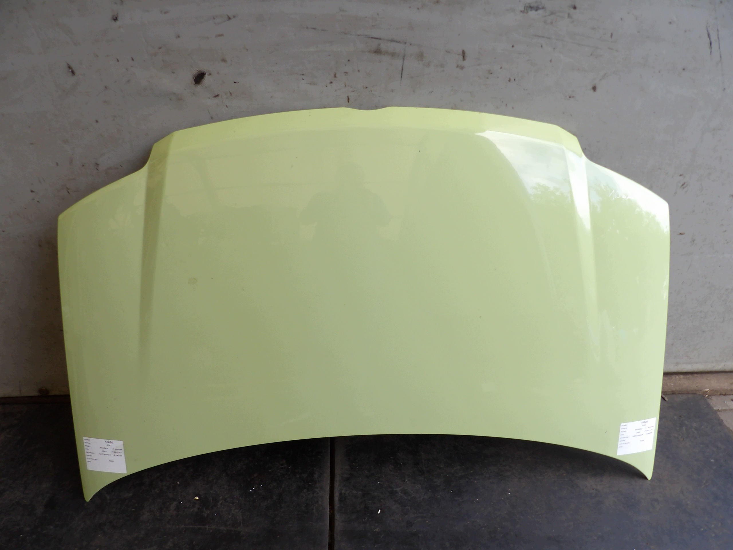 FIAT PANDA II cofano colore 733/A