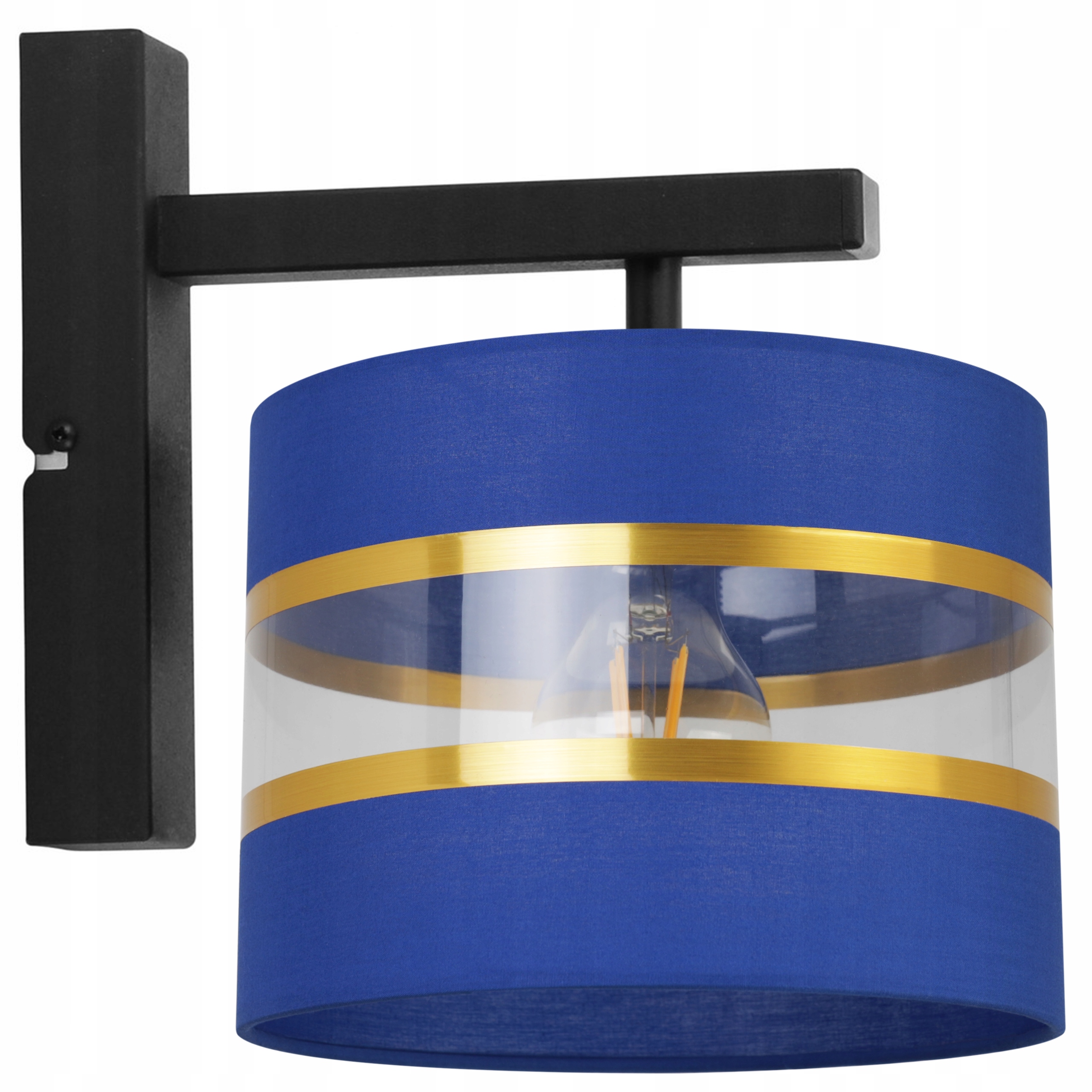 Nástěnné Svítidlo Stínidlo Elegantní Zlaté 20 CM