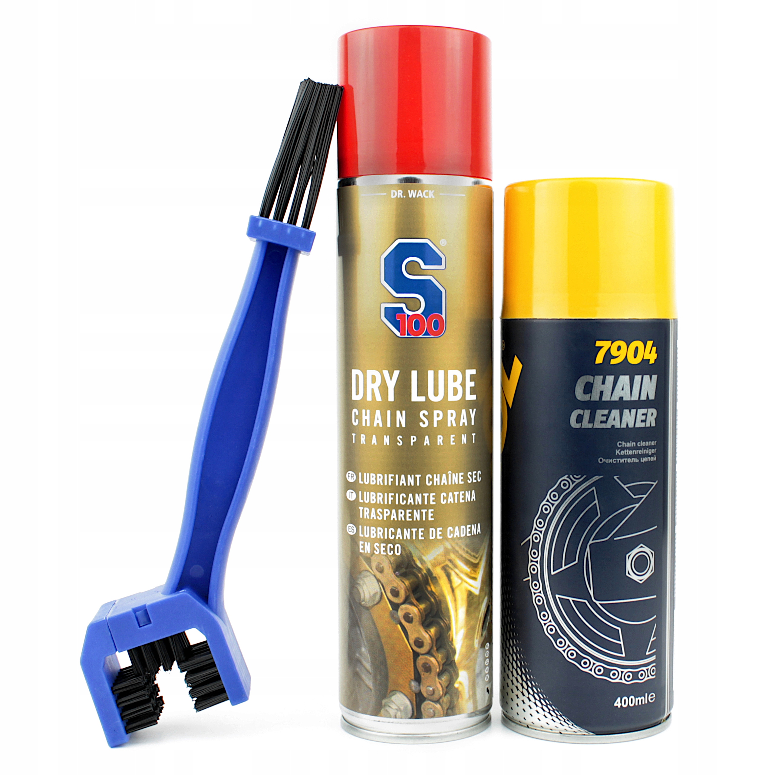 

Smar czyszczenia łańcucha szczotka S100 Dry Lube