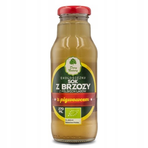 

Sok Z Brzozy Z Pigwowcem Dary Natury Eko Bio 270ml