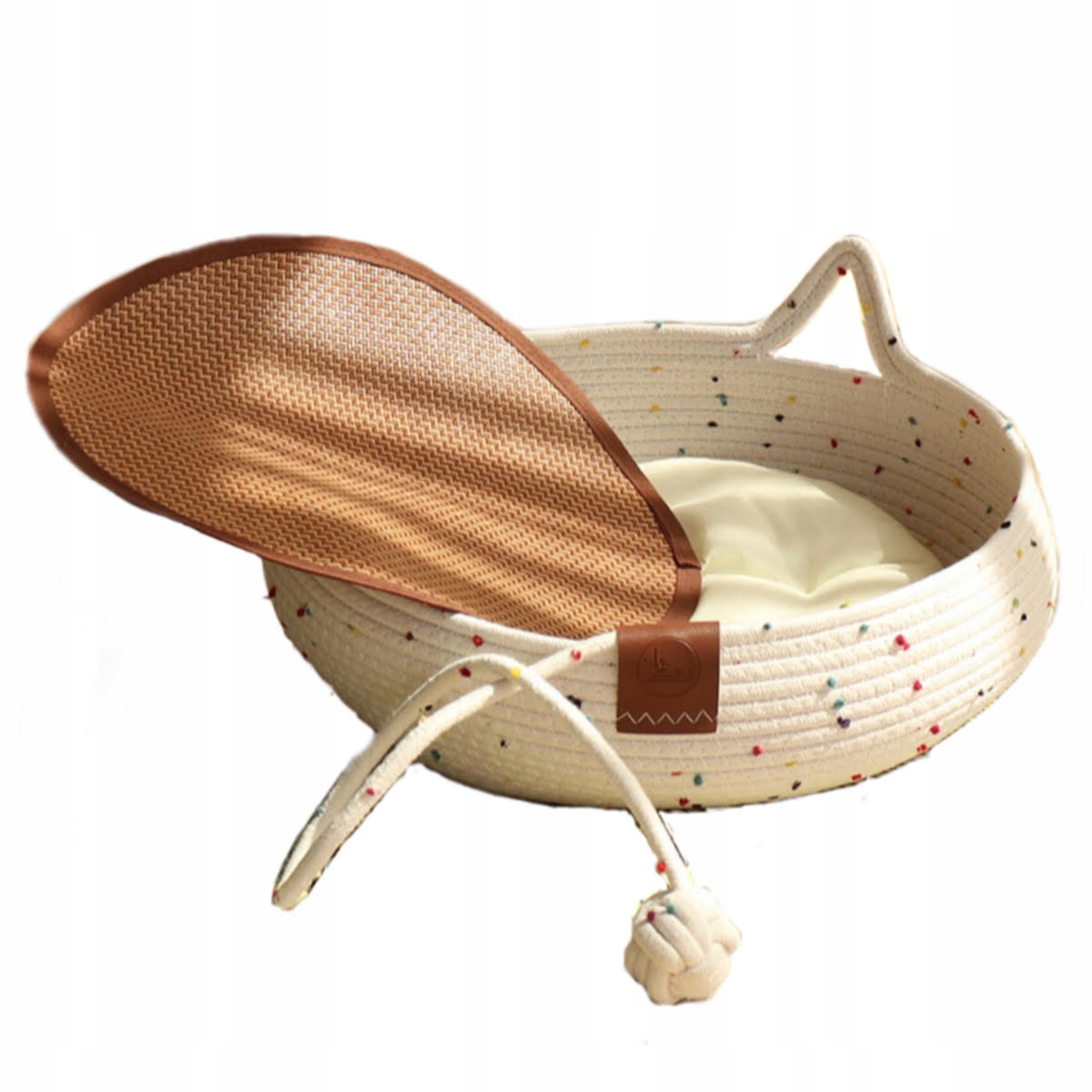 Levně Pelíšek Pro Kočky Velké 46X46 CM Měkké Potah Polštář Siemiec