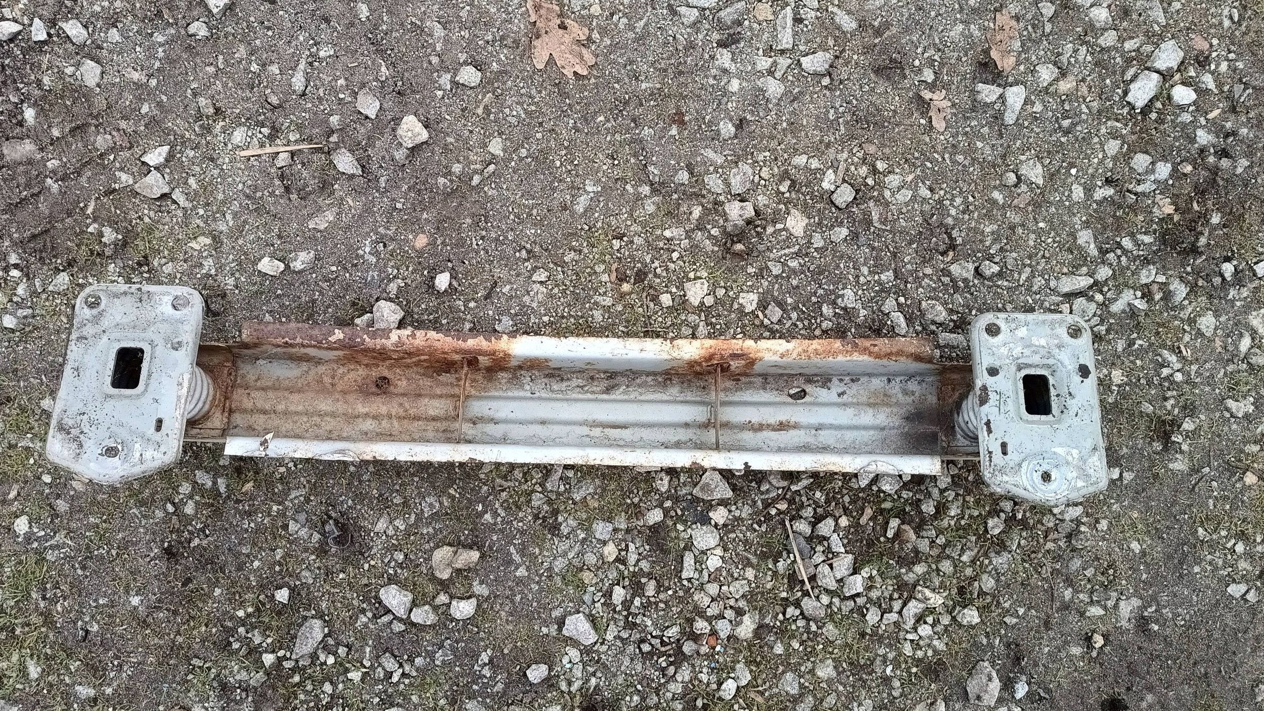 CHEVROLET AVEO T300 bumper support rear part 2011