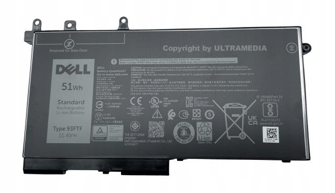 Nowa Bateria tylko Oryginał Dell Latitude 5280