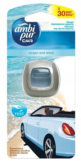 

Ambi Pur Jaguar zapach Ocean And Wind 2ml Morski