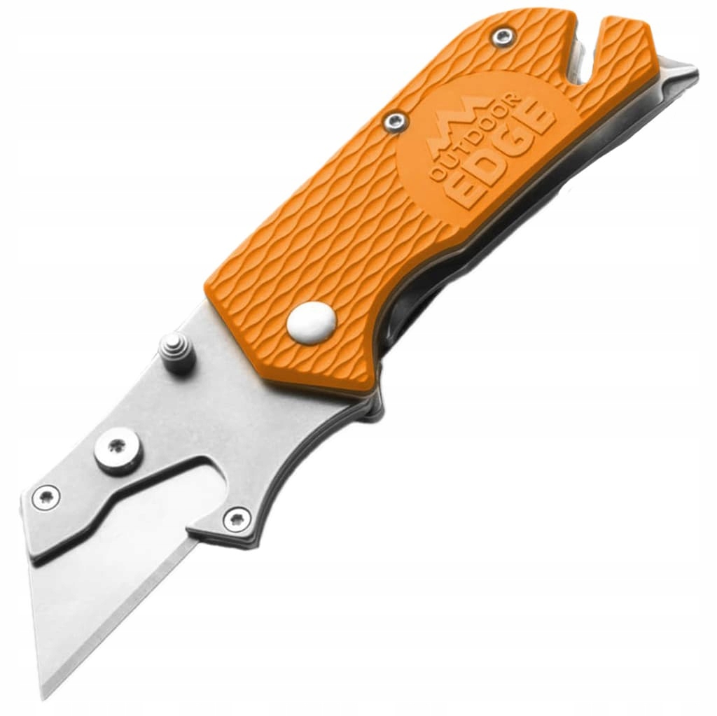 Nóż składany Outdoor Edge UtiliPro Orange z klipsem
