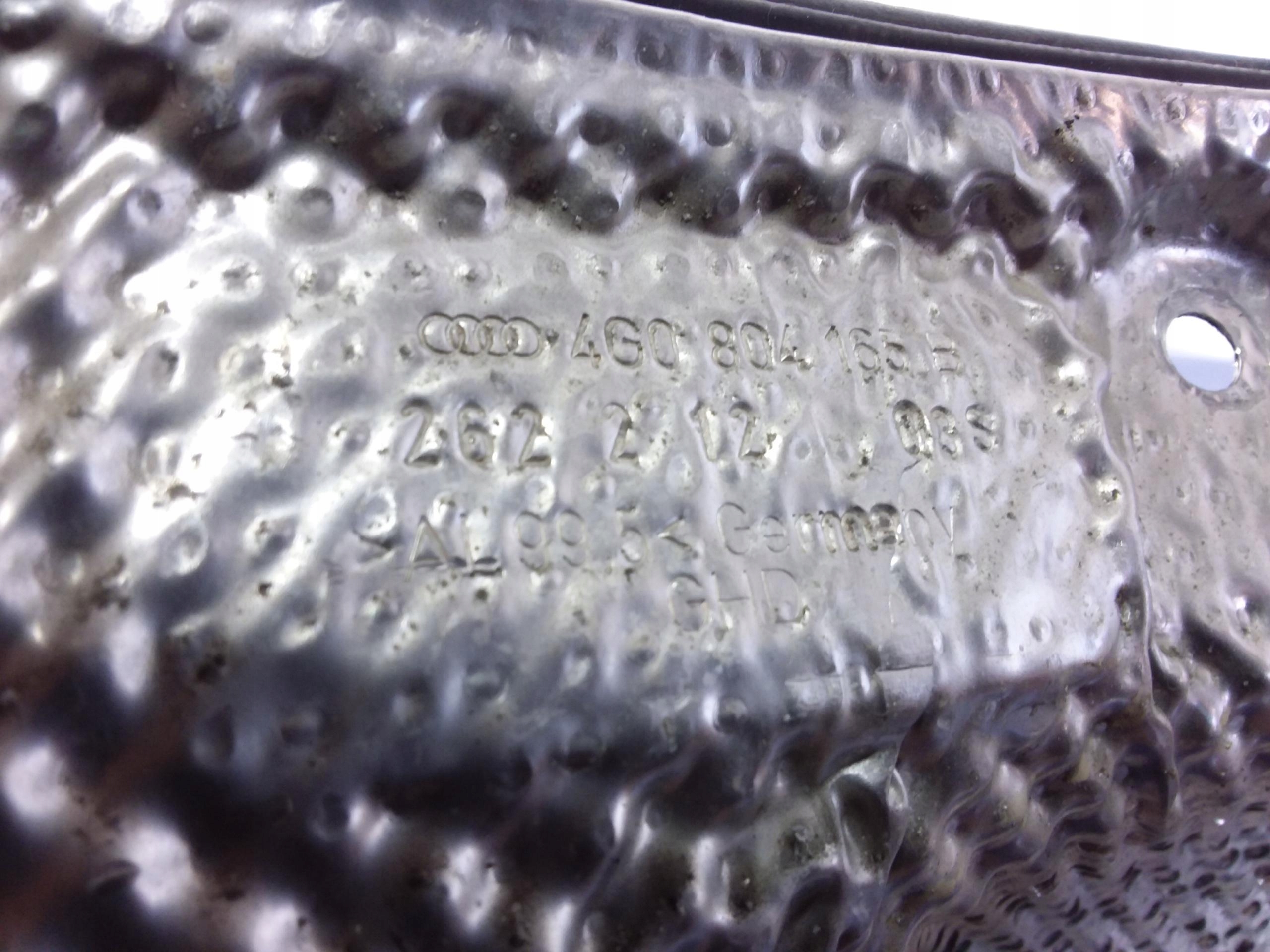 AUDI A6 4G/C7 OSŁONA TERMICZNA ŚCIANY GRODZIOWEJ Typ samochodu Samochody osobowe