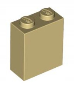 

Lego 3245c Klocek Słup 1x2x2 piaskowy Nowy (2g)