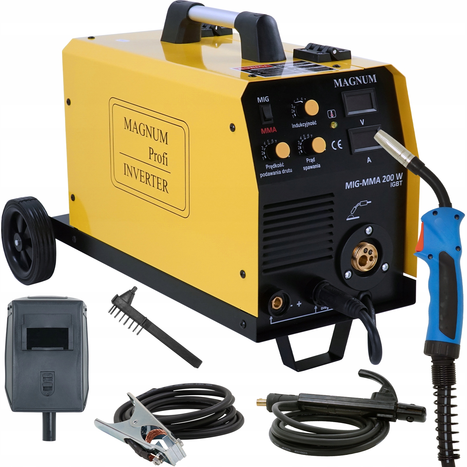 

Spawarka migomat Mig Mag 200W Mma Magnum 200A 2w1