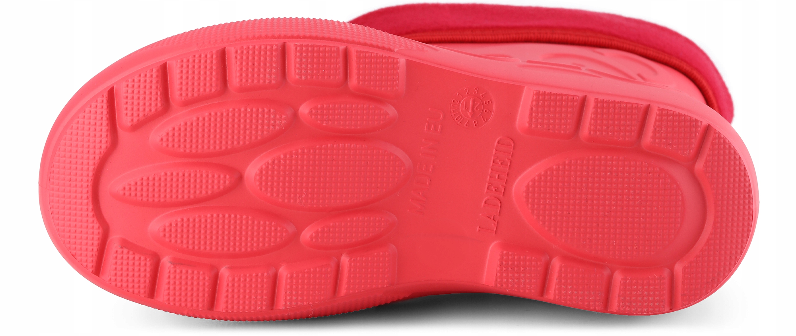 Kalosze dziecięce ocieplane pianka gumiaki ocieplane Koralowy 30-31 Rozmiar (new) 30