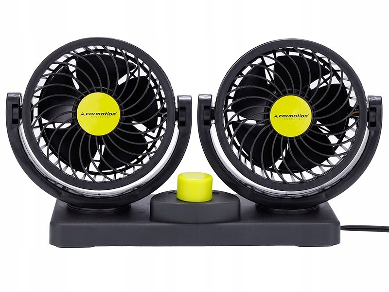 

Wentylator obrotowy 24V/8W, 2x10 cm, na platformie