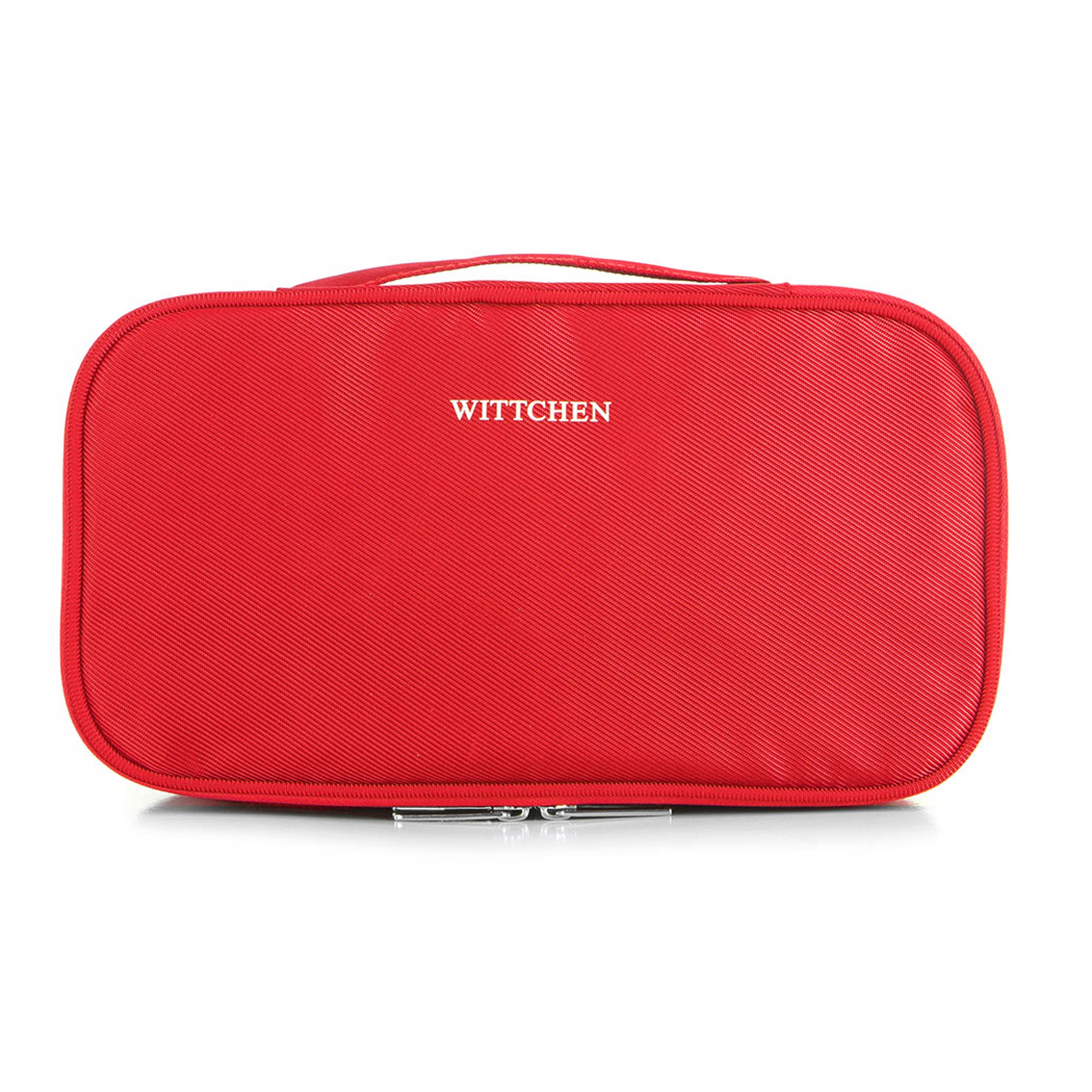 Kosmetyczka Wittchen 56-3S-704 Czerwona Turystyczna Easy Travel Poliester