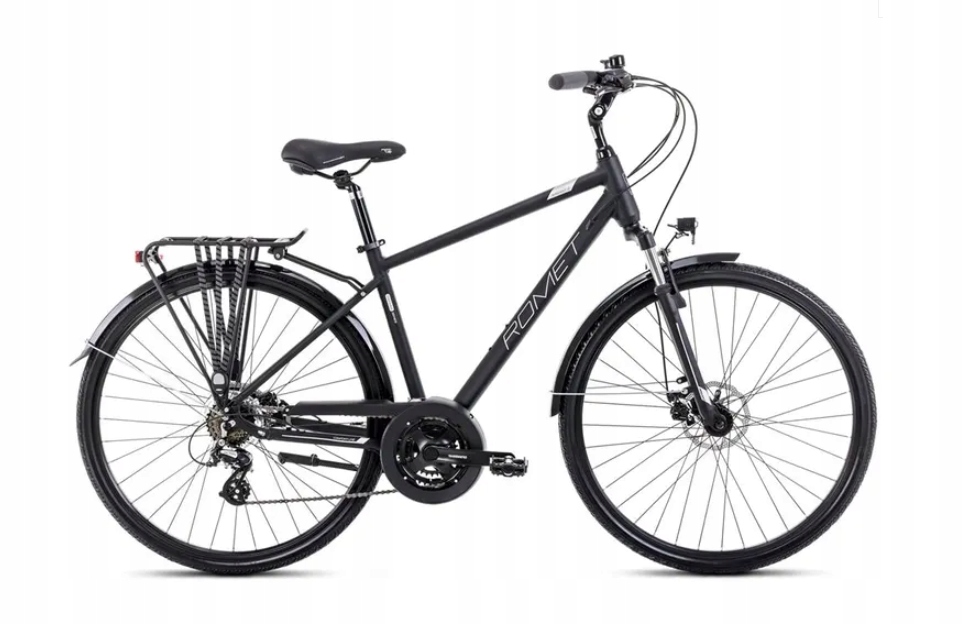 Rower Romet Wagant 2 23 XL czarno-srebrny