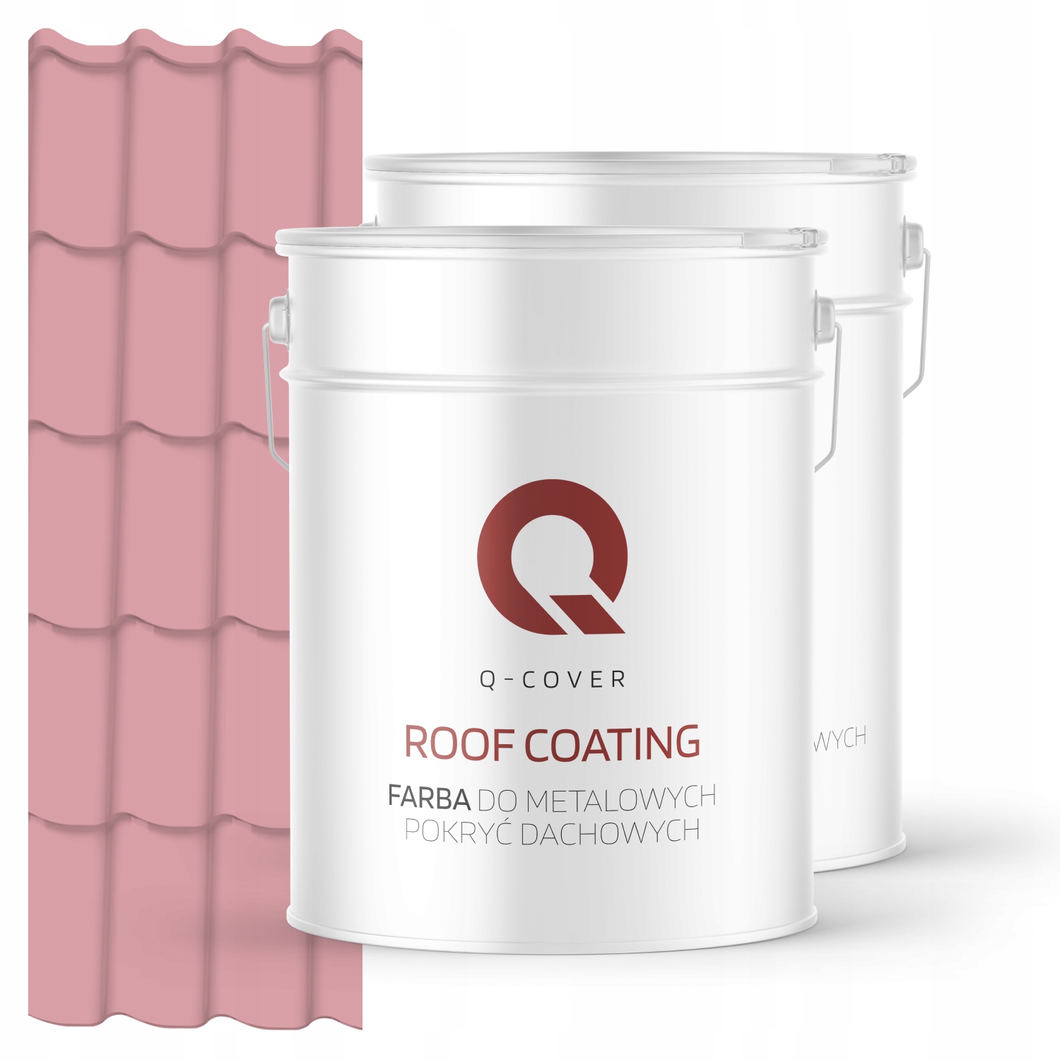 Farba Na Kovové Strechy Podložka Ružová Svetlá Ral 3015 74 m2 Lesk