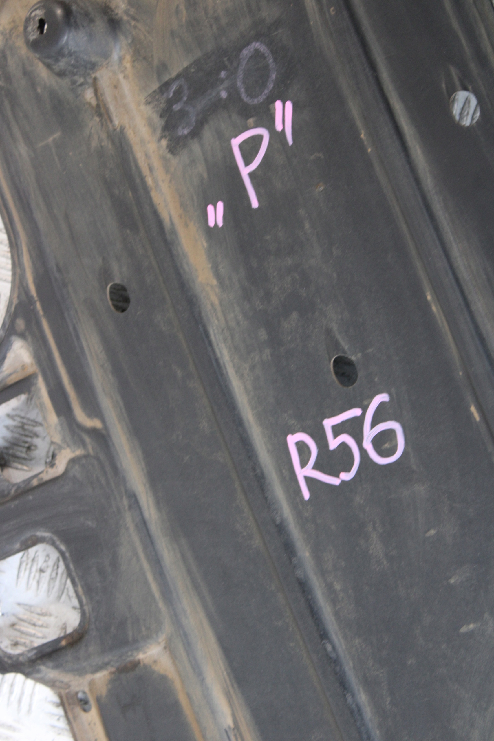 abdeckung Blende Abdeckung Unterfahrschutz rechts MINI COOPER R56 2753164