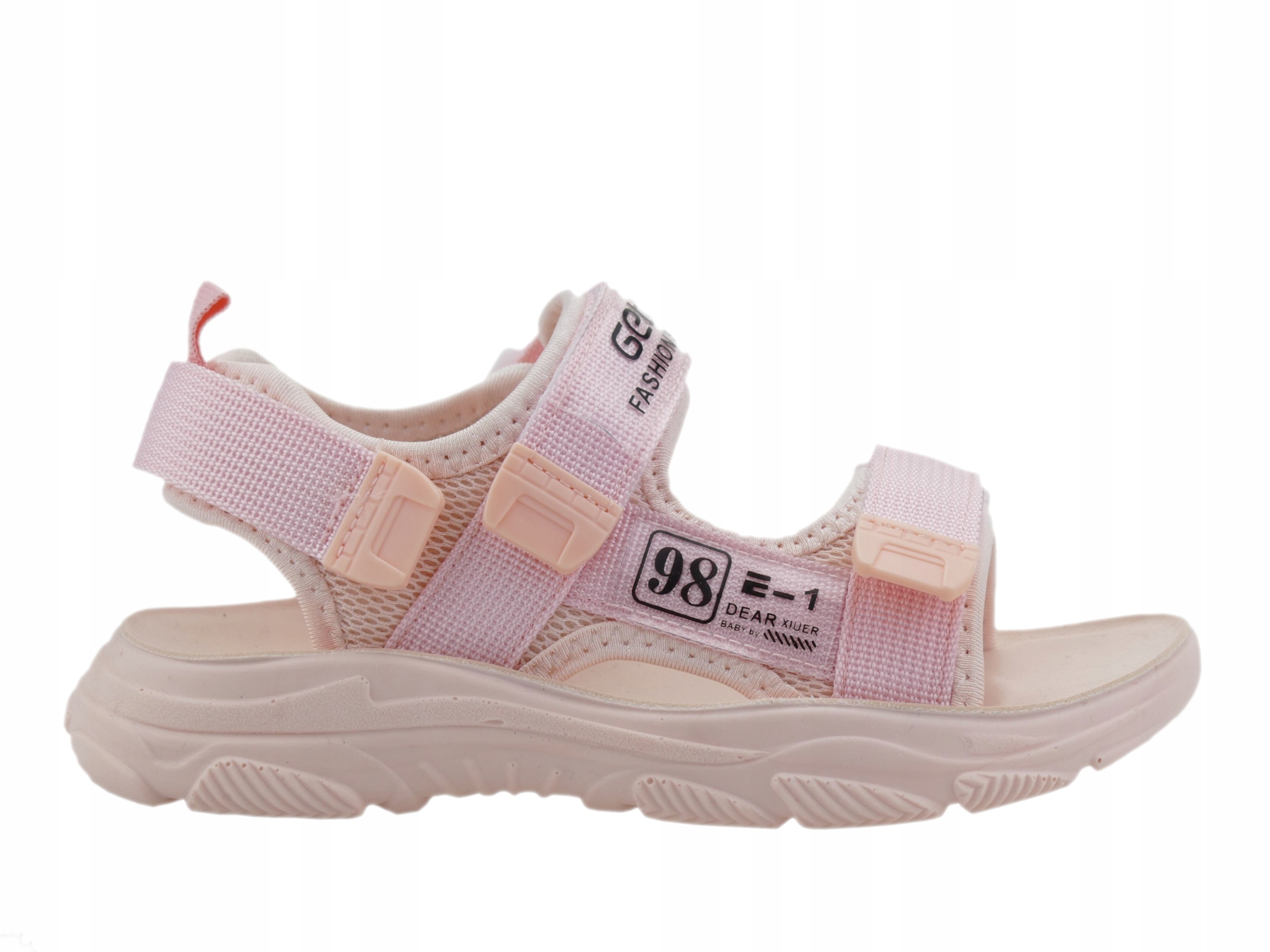 SANDAŁY DZIEWCZĘCE BUTY DZIECIĘCE SPORTOWE SANDAŁKI NA RZEPY R. 29 Marka Gelteo