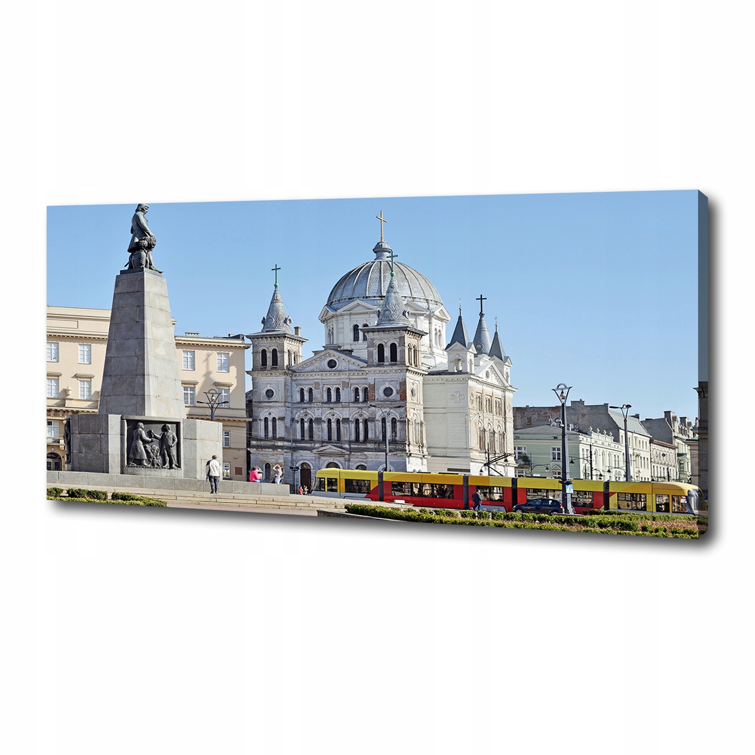 

Foto obraz na płótnie Plac Wolności Łódź 125x50 cm