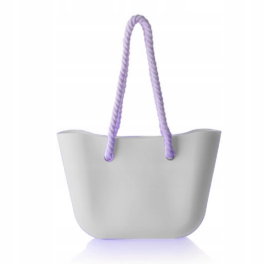 

O Torba Gumowa Torebka Hobo Jelly Shopper Bag Tgla