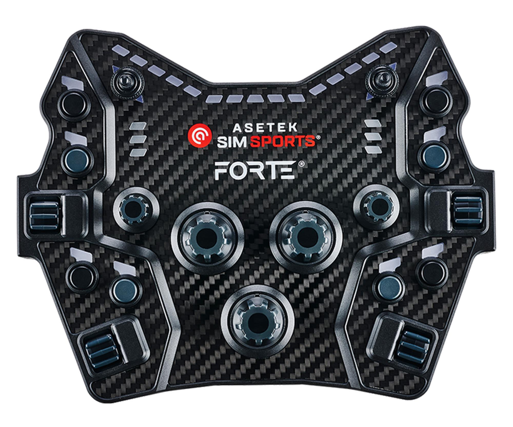 Akcesorium do kierownicy Asetek Forte Gt Button Box Black Edition