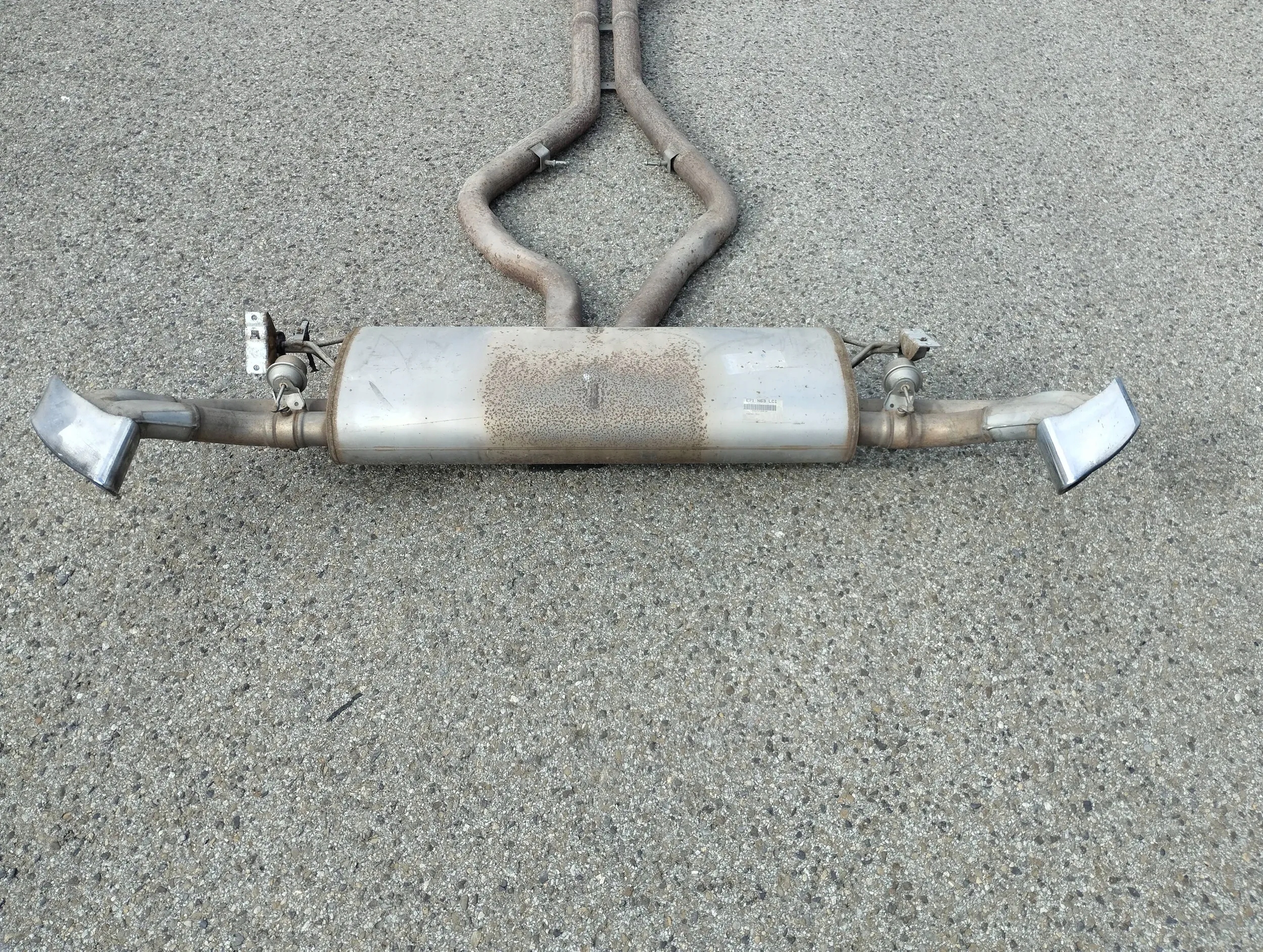 BMW X6 E71 4.4 V8 Échappement TLUMIK 7616714
