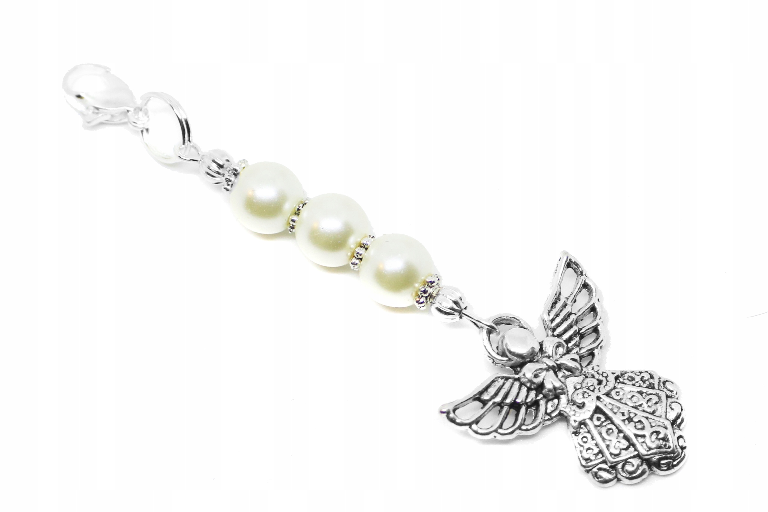 

Anioł Zawieszka Do Kluczy Brelok perła