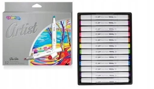 MARKER do Szkicowania Markery do Szkoły MAZAKI dla Dzieci Szybkoschnące