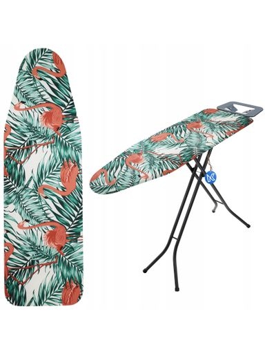 Levně 2x Kadax Obal na prkno 132x48 cm pro žehlení Natahovací podložka