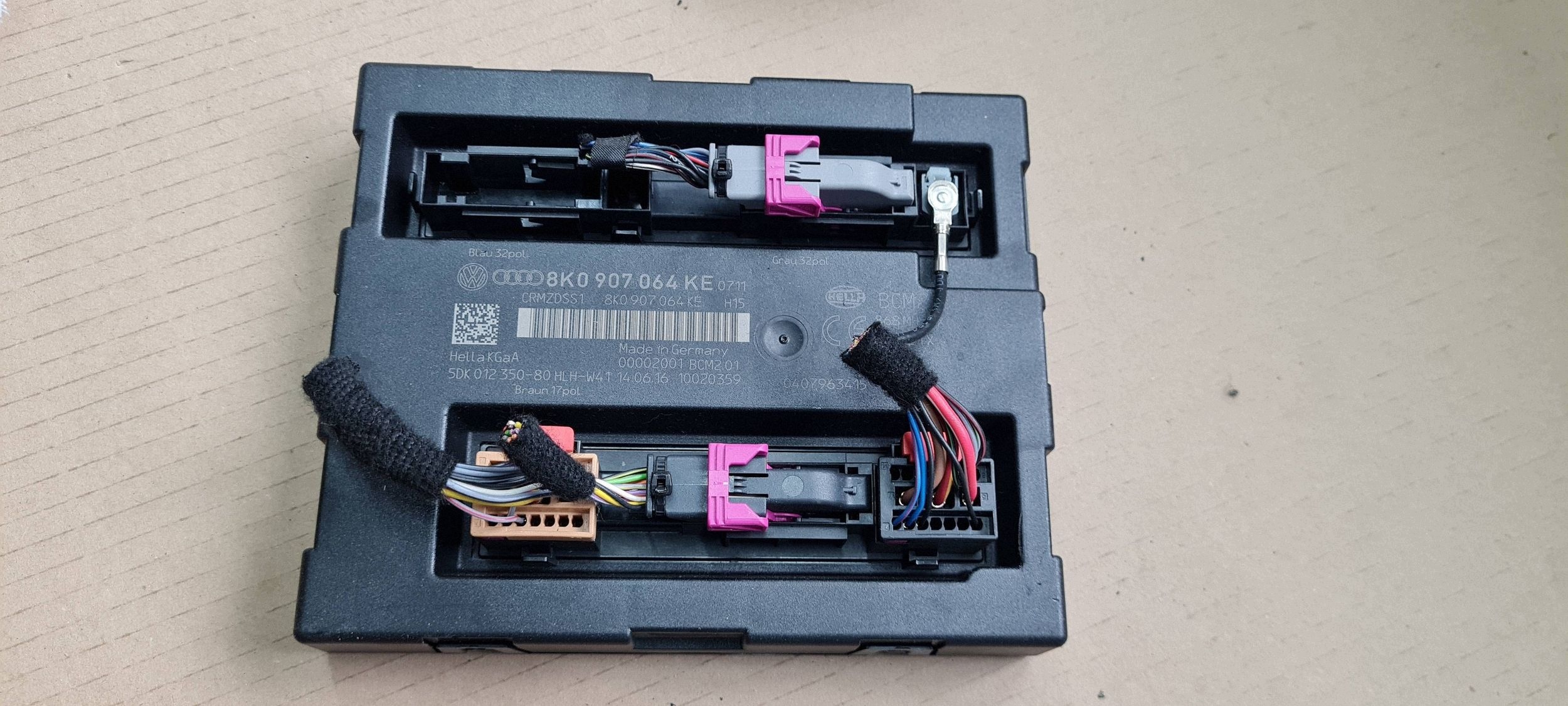 A5 8T LIFT module control unit KOMFORTU BCM WTYCZKI 8K0907064KE A4 B8 Q5
