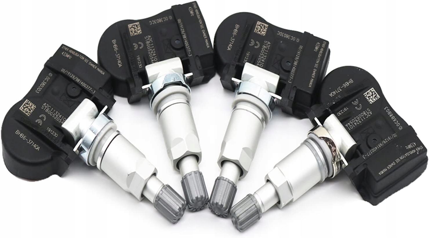 4x Snímač tlaku Tpms Mazda 3 5 6 CX-3 CX-5 CX-7 BHB637140