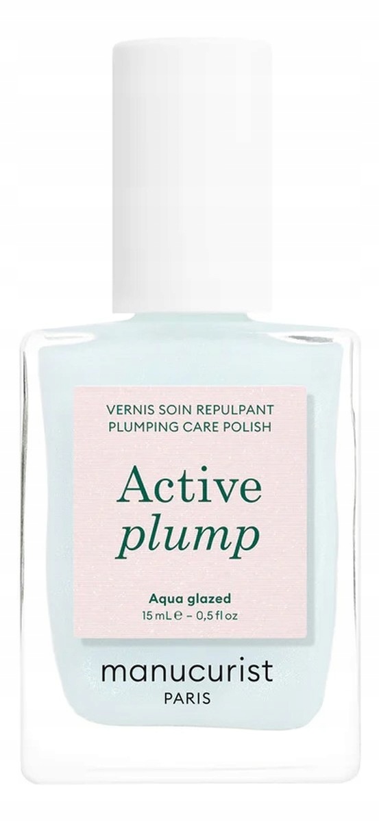 Manucurist Active Plump Lak – kondicionér na nehty 15 ml Aqua Glazed (2)