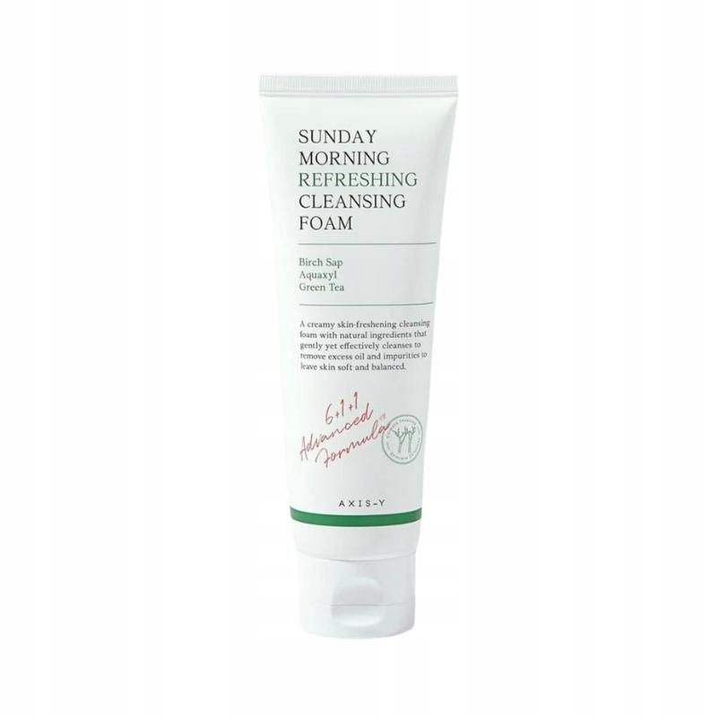 Axis-y Sunday Morning Refreshing Cleansing Foam 120 ML Osvěžující čisticí pěna na obličej 120 ml