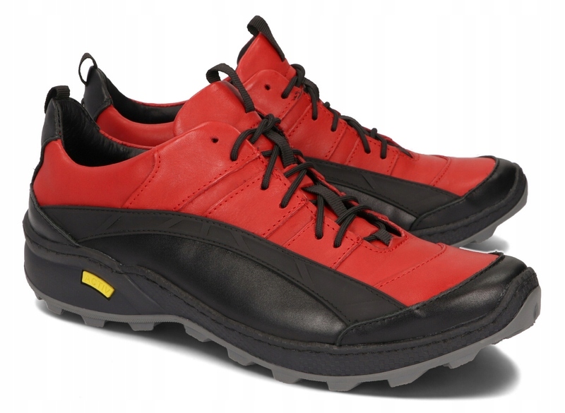 

Półbuty Męskie Buty Trekkingowe 405 Czarwony 45