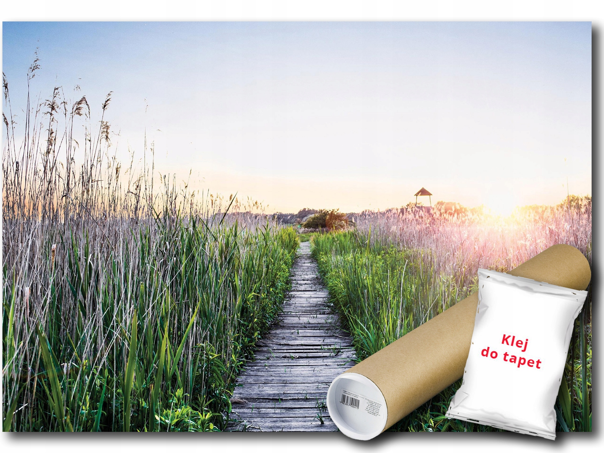 Fototapeta Vinylová Lúka Most Chodník 254x184