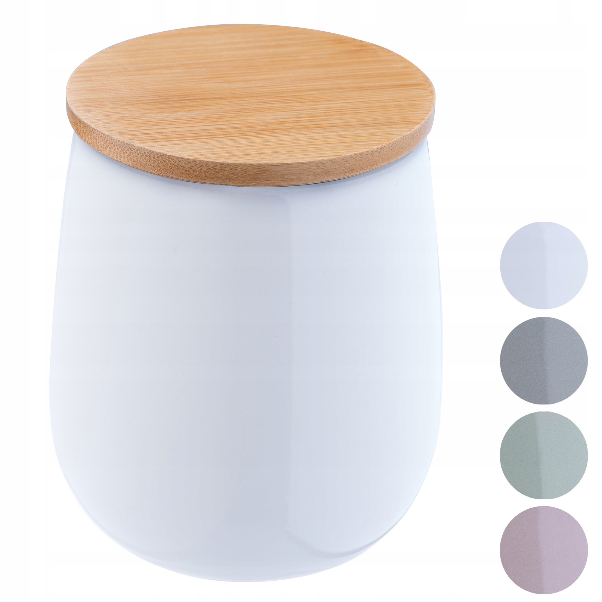 POJEMNIK NA WACIKI PŁATKI KOSMETYCZNE PUDEŁKO BIEL Kod producenta K676