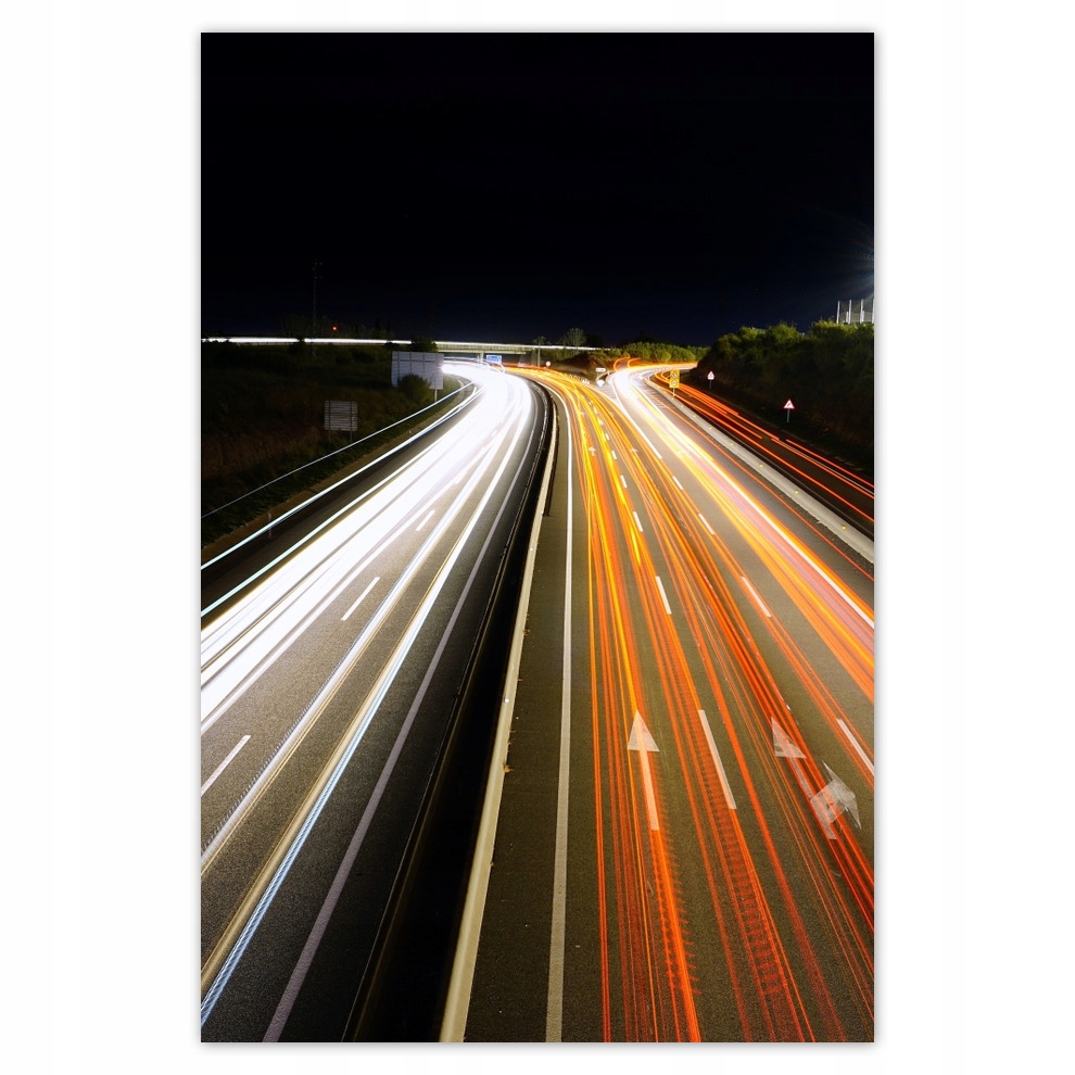 

Plakaty 62x93 Autostrada Ulica Noc