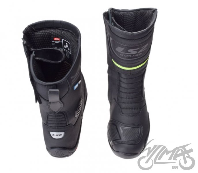 BUTY MOTOCYKLOWE LS2 GOBY MAN WP BLACK H-V YELLOW 45 Producent inny