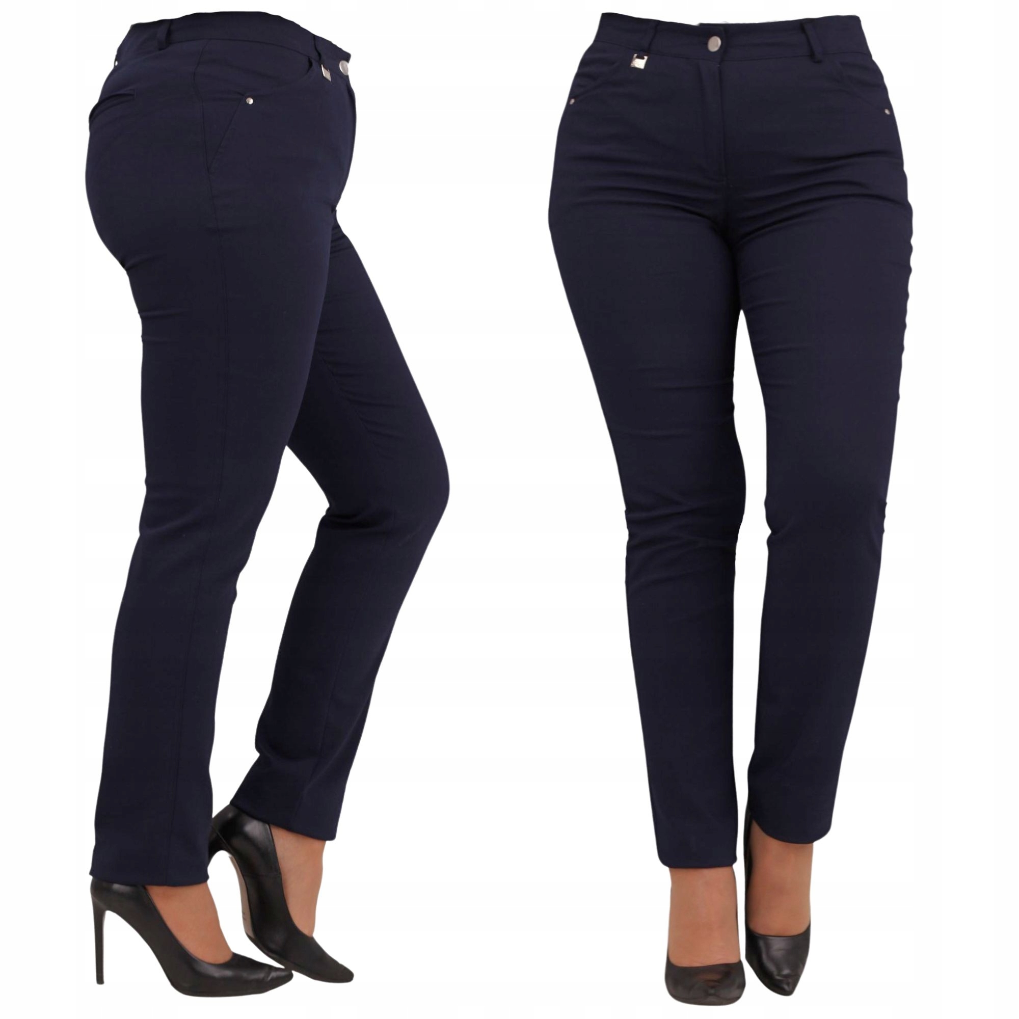 Spodnie Damskie Długie Polski Producent Duże Rozmiary