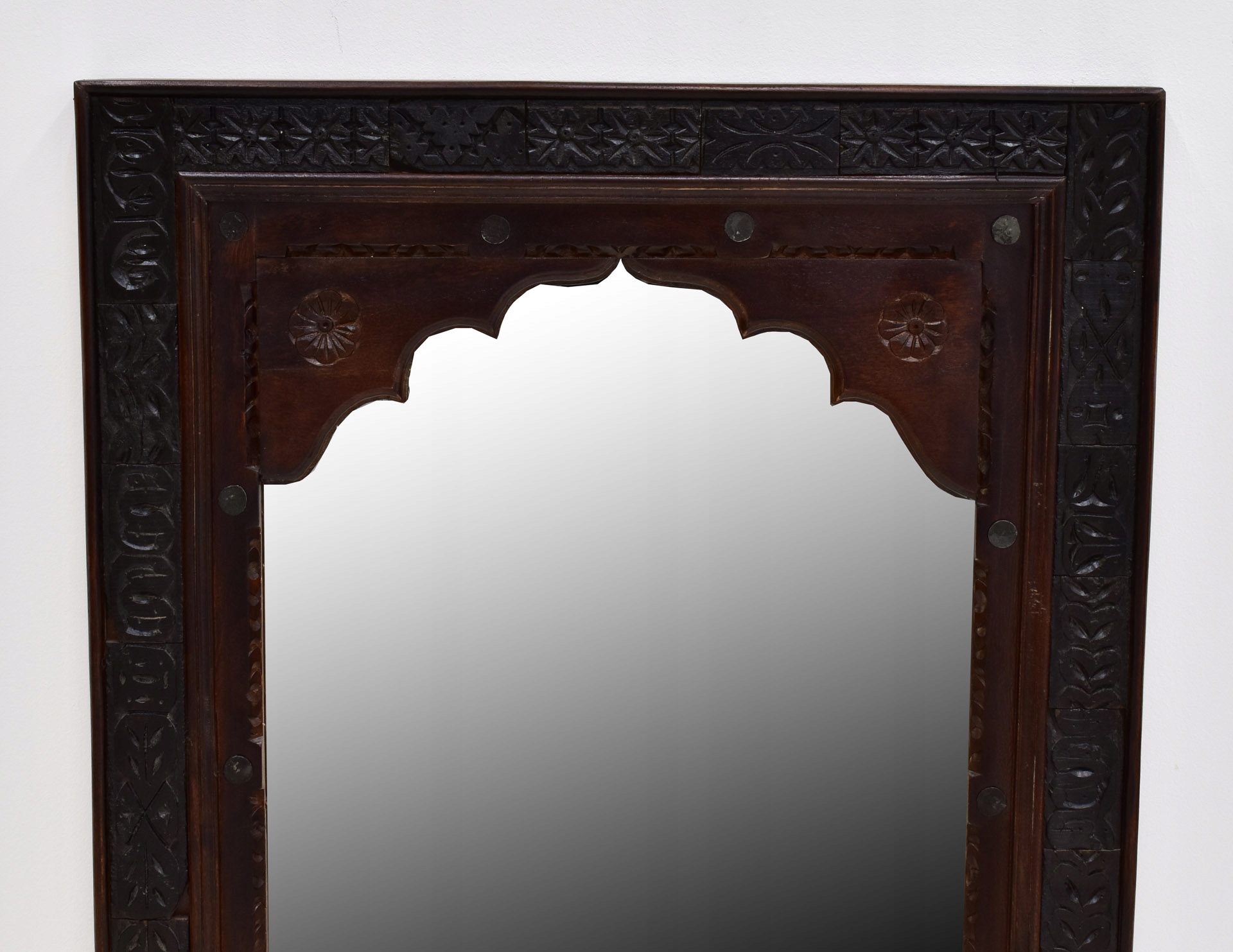 Lustro kolonialne indyjskie drewno akacja Indie Szerokość 750 mm