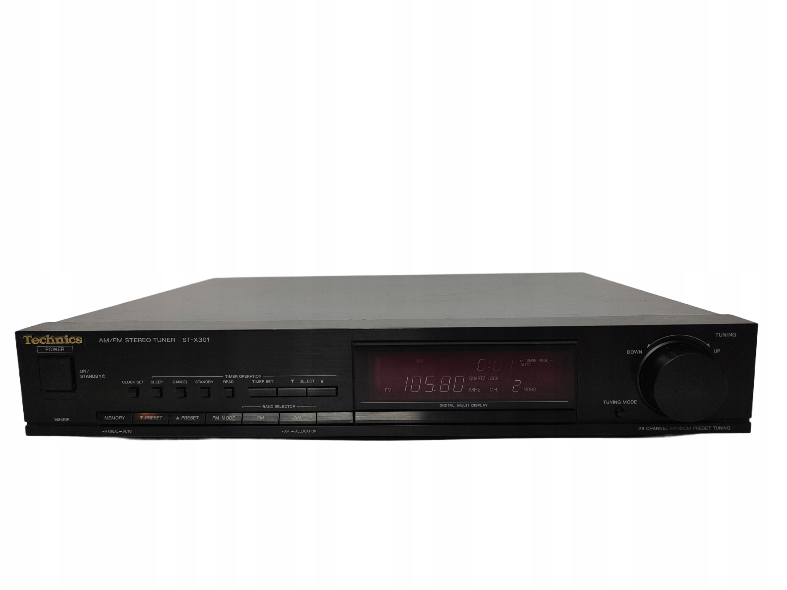 Tuner radiowy cyfrowy Technics TUNER TECHNICS ST-X301 czarny
